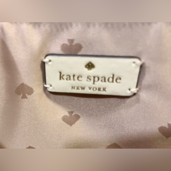 Kate Spade ♠️ Colada Pineapple Leather Wicker Straw Wristlet Wallet Purse Clutch - Picture 12 of 14